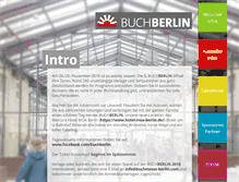 Tablet Screenshot of buchmesse-berlin.com